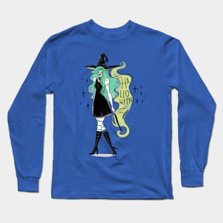 Halloween Witch Long Sleeve T-Shirt